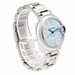 Cartier Ballon Bleu De 33MM WSBB0002 Ice Blue Dial Watch